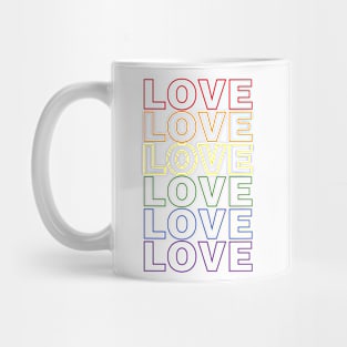 LOVE LOVE LOVE Mug